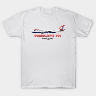 Boeing B747-400 - British Airways T-Shirt